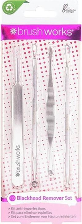 Actual product image Brush Works Brushworks Blackhead and Blemish Remover Set (Facial cleansing wipes)