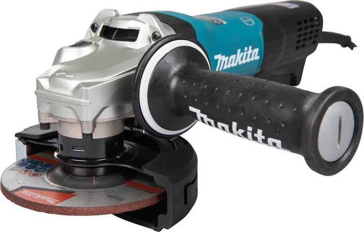 Produktbild Makita SZLIFIERKA KĄT.125mm GA5093X01 1900W WŁĄCZNIK ŁOPATKOWY, REG.OBR., HAMULEC (125 mm)