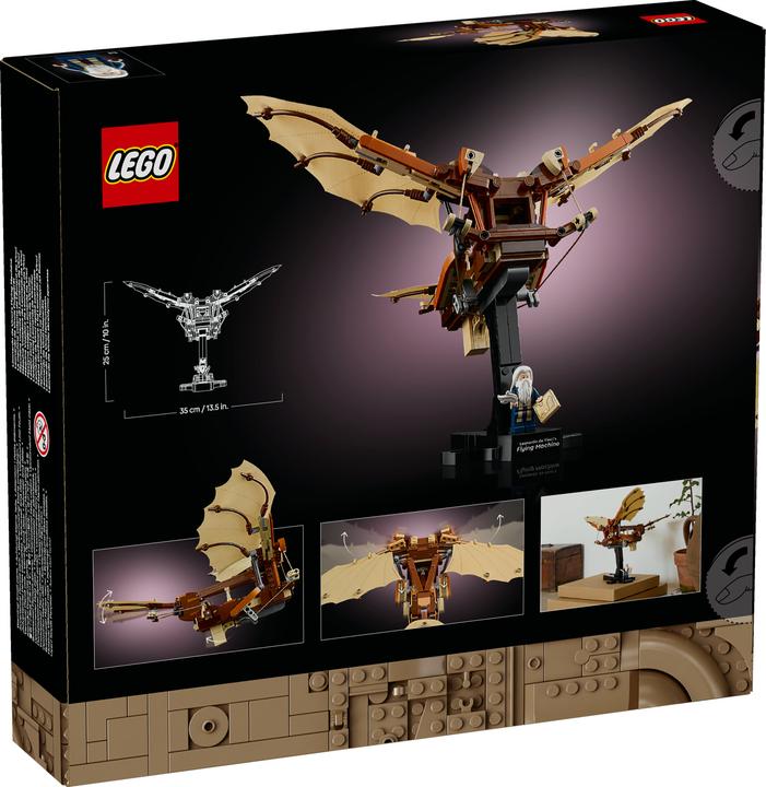 Actual product image LEGO Die Flugmaschine von Leonardo da Vinci (10363, LEGO Icons)