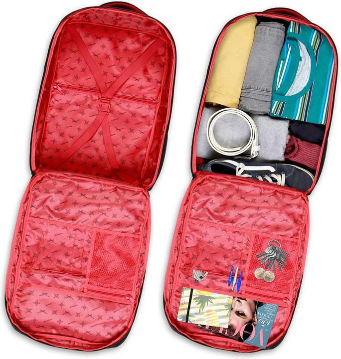 Actual product image Karactermania Large Mercury Travel Backpack 47x23x33cm Clouds