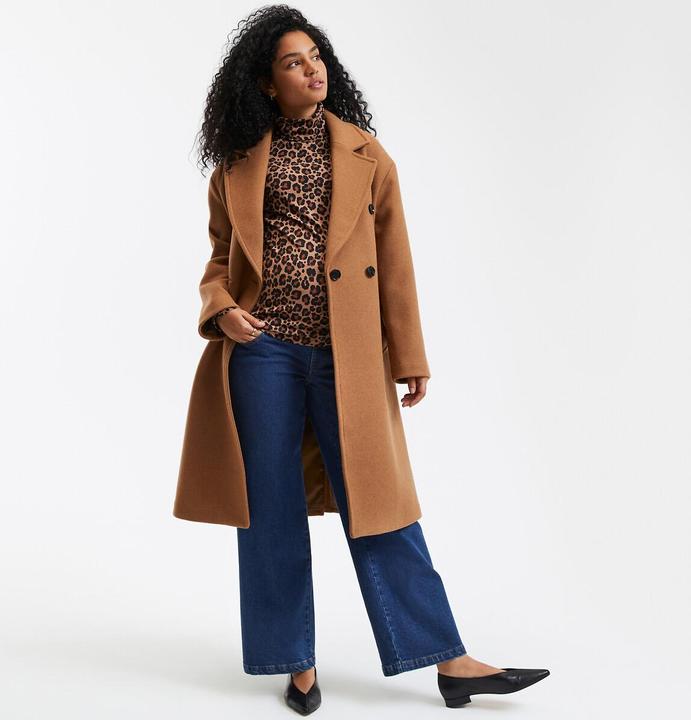 Produktbild La Redoute Collections Langärmeliges Rollkragenshirt für die Schwangerschaft (L)