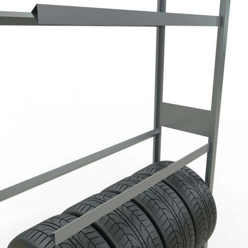 Produktbild Schulte Lagertechnik Räder-Anbauregal MULTIplus151