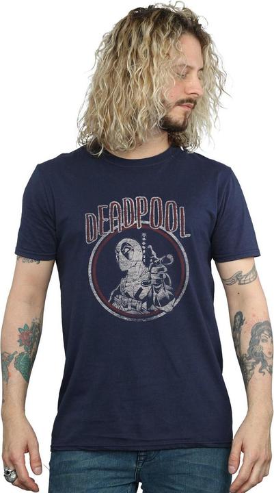 Produktbild Deadpool Vintage Circle TShirt (M)
