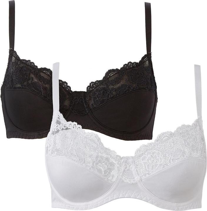 Produktbild La Redoute Collections 2er-Pack Bügel-BHs (90 C, 2er Pack)