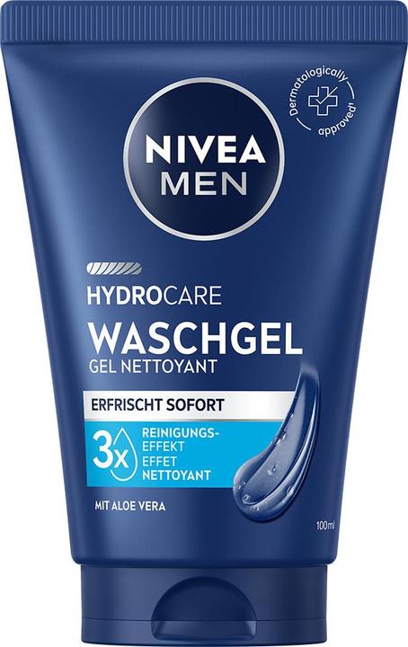 NIVEA MEN Men Protect & Care Erfrischendes Waschgel (Reinigungsgel, 100 ml)