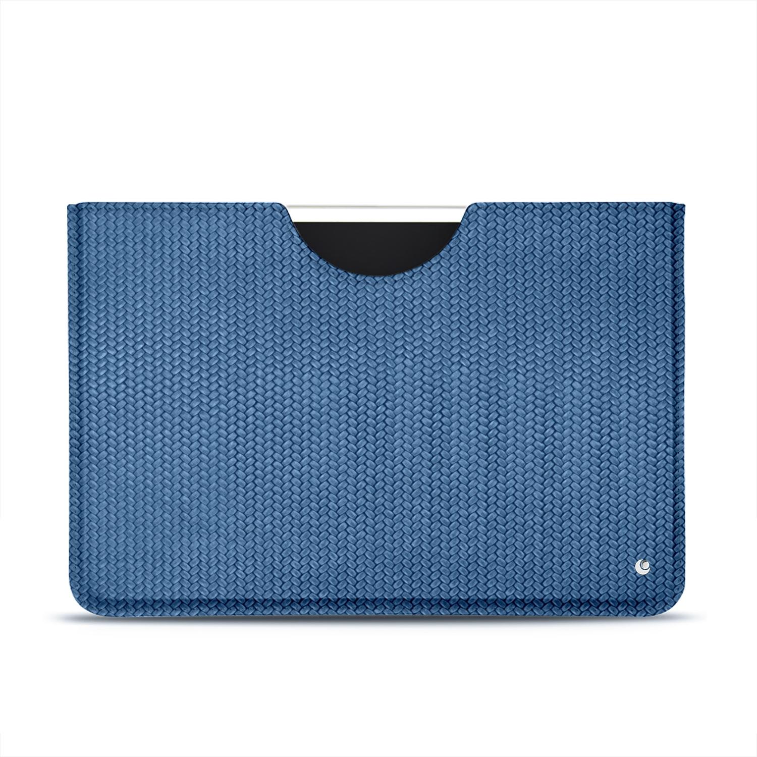 Noreve Lederschutzhülle (iPad Pro 12.9), Tablet Hülle, Blau