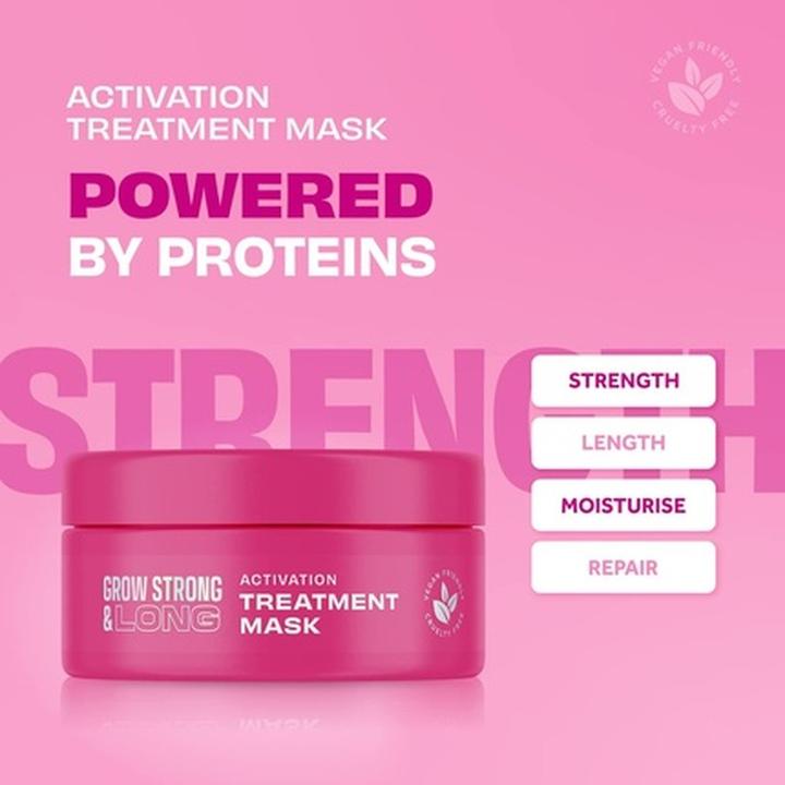 Image du produit Lee Stafford Masque de traitement Grow Strong & Long Activation 200 ml (200 ml)