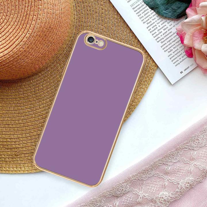 Image du produit Cadorabo Étui pour Apple iPhone 6 / 6S en TPU avec protection pour appareil photo LM130 Style (Apple iPhone 6)