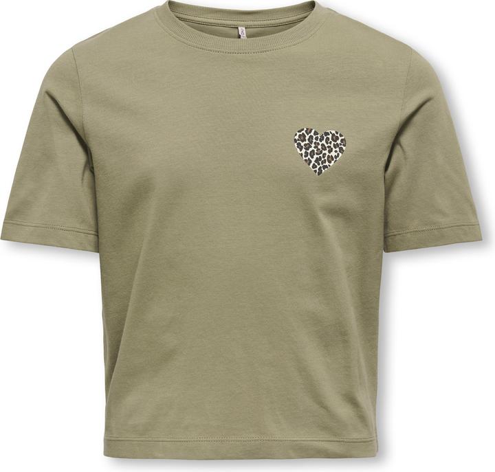 Image du produit Only Kogrex Leo Heart S/S Top Jrs Noos (110, 116)