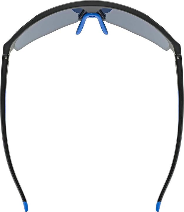 Produktbild Uvex Sports axos set (black matt (blue), Clear, Mirror Blue)