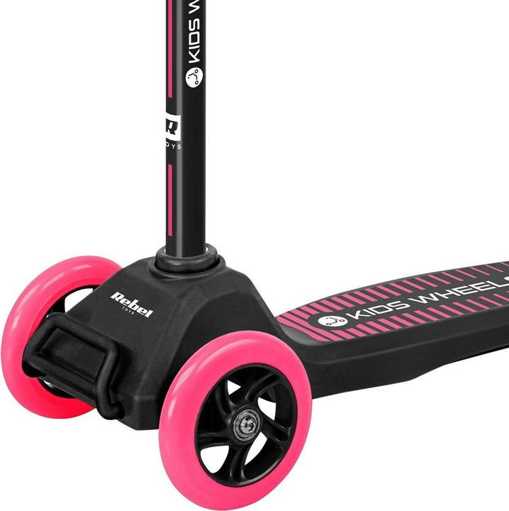 Actual product image Rebel Three-wheel scooter KIDS WHEELS Pink