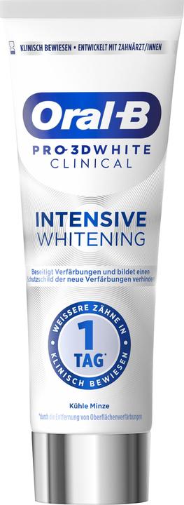 Actual product image Oral-B Pro 3D White Clinical Intensive Whitening (75 ml)
