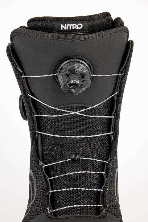 Actual product image Nitro Sentinel Boa Snowboardboot, True Black, MP 25,5 // EU 39 1/3 // US 7,5 (39 1/3)