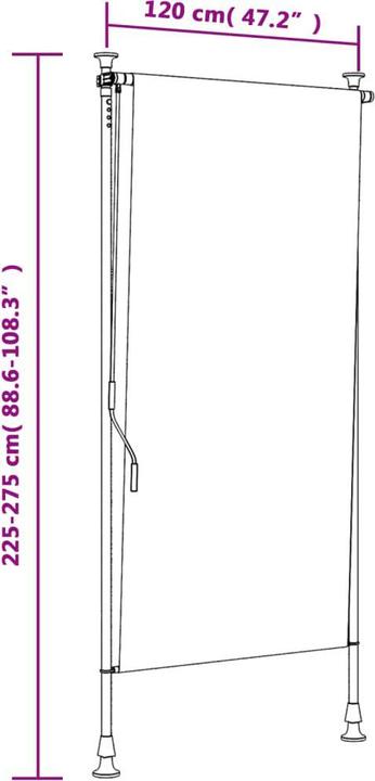 Immagine prodotto vidaXL Katalin (120 x 270 cm)