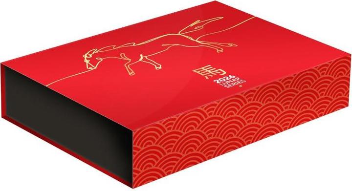 Actual product image Royal Australian Mint Gold Lunar Pferd 1 oz PP gewölbte Prägung - RAM 2026 (2026)