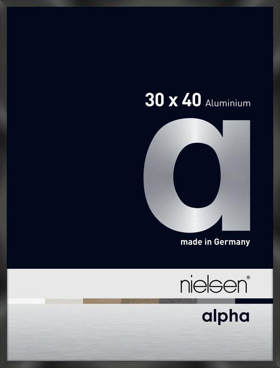 Anodised black gloss