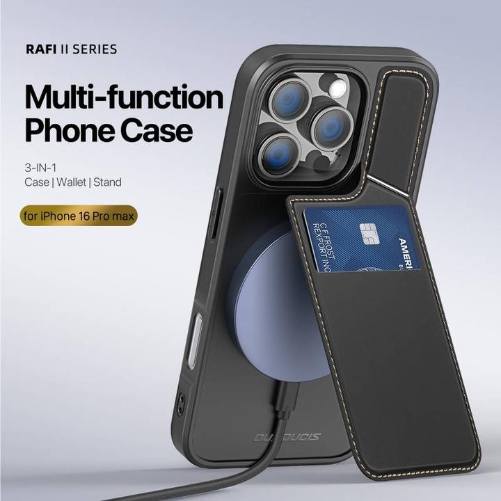 Actual product image Dux Ducis Rafi II Mag Series PC and TPU hardcase cover (Apple iPhone 15 Pro Max)