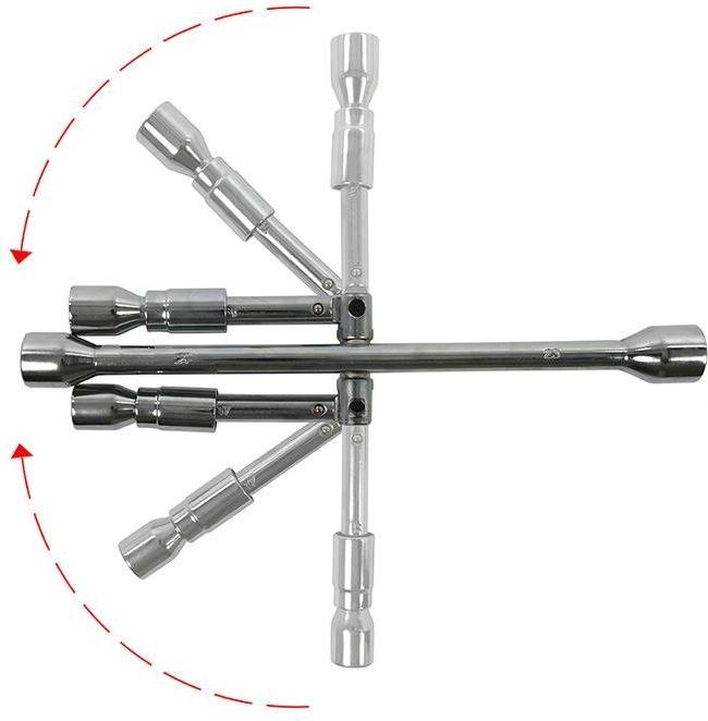 Actual product image ProPlus Cruciform wrench foldable