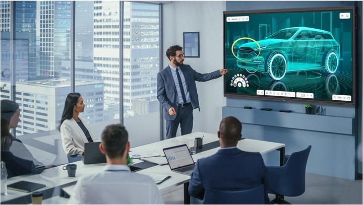 Immagine prodotto Optoma 5863RK 86inch 400cd/m2 UHD Interactive 4K Multi-Touch Display Android 13 Integrated Google Pl (3840 x 2160 pixel, 86")
