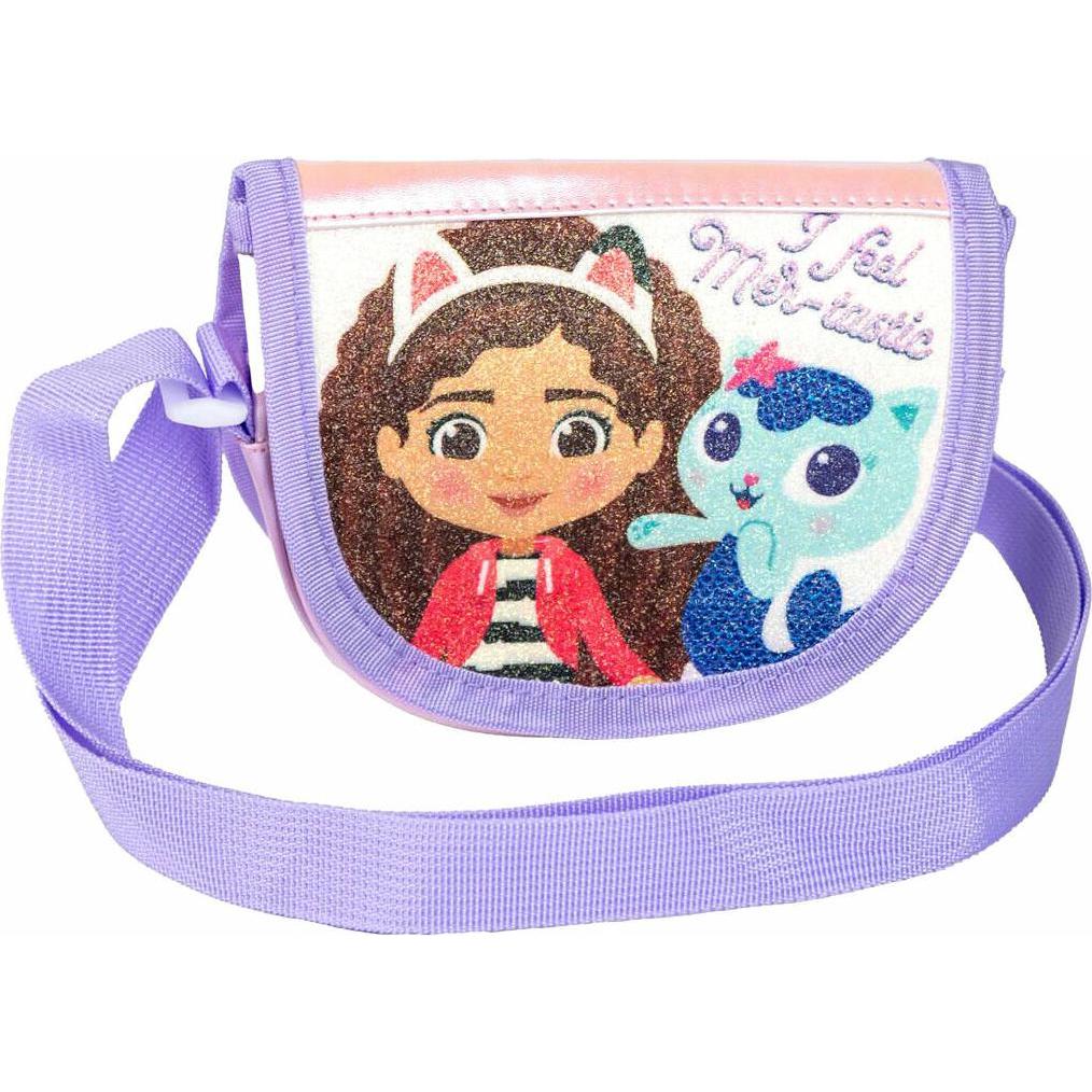 Gabby's Dollhouse, Bambine, Borsetta, Borsetta Pink 15 x 12 x 4 cm, Rosa