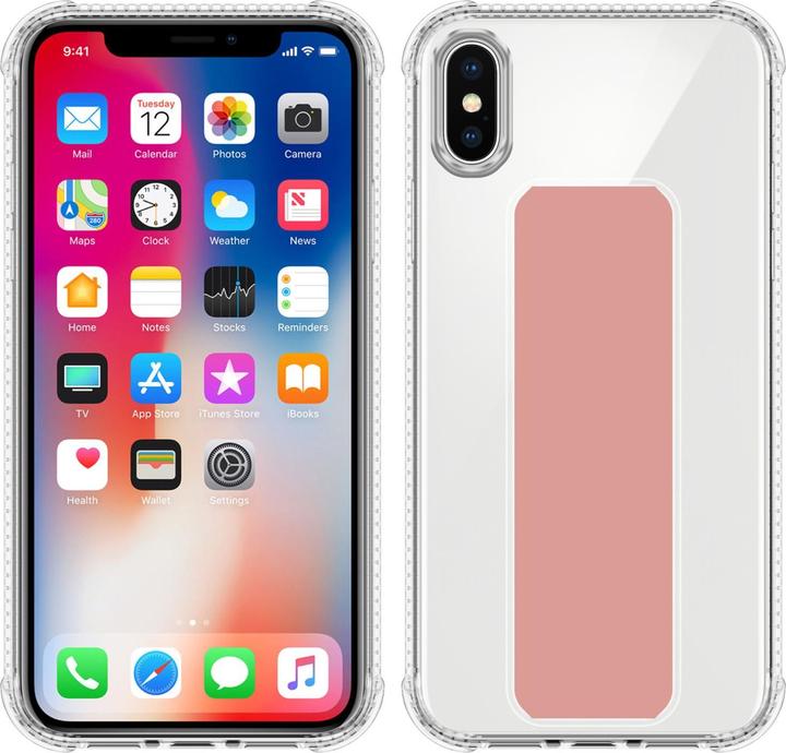 Actual product image Cadorabo Case for Apple iPhone XS MAX in TPU with holder LM167 Style (Apple iPhone XS Max)