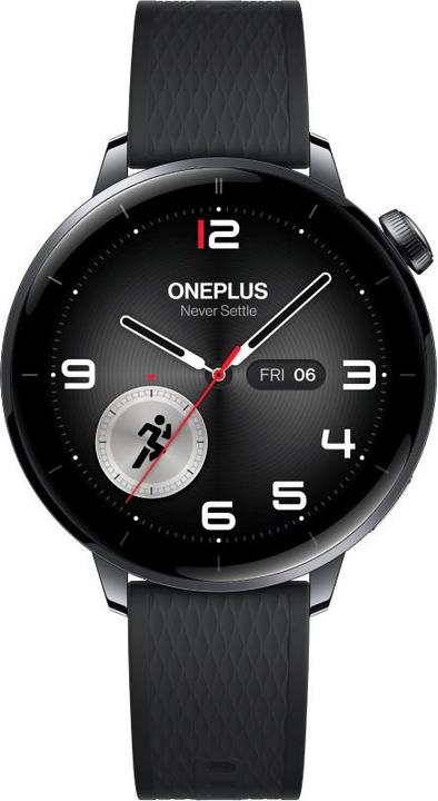 Actual product image OnePlus Watch 3 43mm - Black Steel (43 mm, WLAN only)