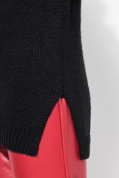 Produktbild Miamoda Pullover, Classic Fit, Grobstrick, Ausschnitt mit Spitze (56)