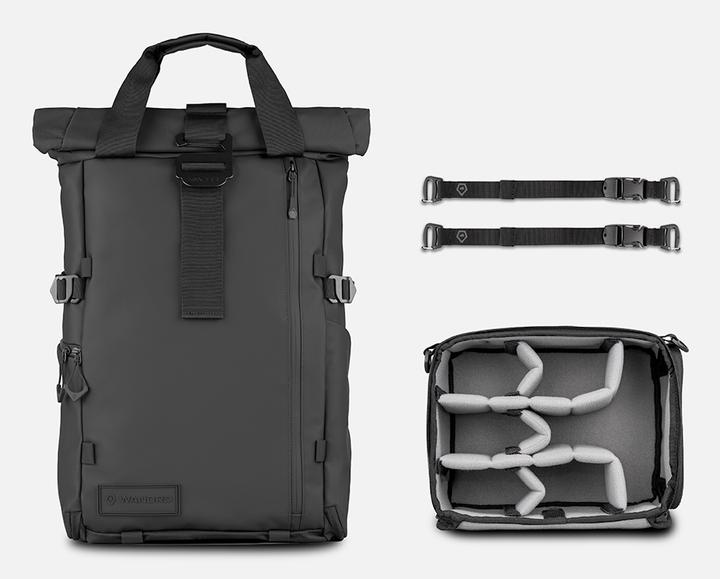 Productafbeelding Wandrd PRVKE 41L Black Photo Bundle V4 (Foto rugzak, 41 l)