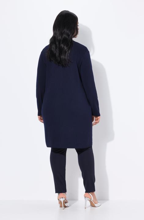 Produktbild Ulla Popken Strickjacke, lange, offene Form, weicher Feinstrick (50, 52)
