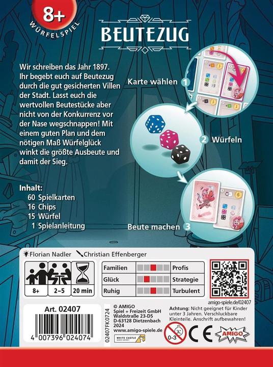 Actual product image Amigo Foray, d (German, 2 - 5 Players)