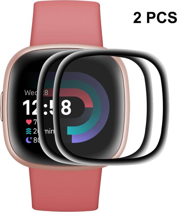 Cover-Discount Fitbit Versa 4 / Sense 2 - 2 pezzi di pellicola protettiva