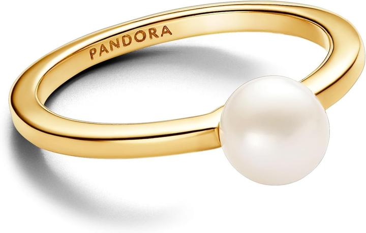 Produktbild Pandora Behandelte Süsswasserzuchtperle Ring (56, 925 Silber)