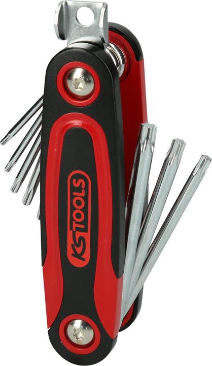 Actual product image KS Tools Angle pin wrench in folding holder