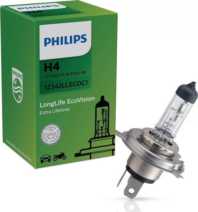 Produktbild Philips H4 LongLife EcoVision (H4)