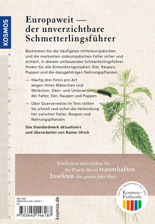 Produktbild Kosmos Der Schmetterlingsführer (Deutsch, Heiko Bellmann, 2016)