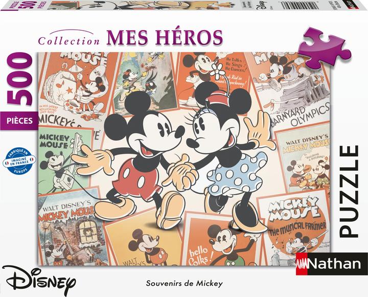Nathan Puzzle 500 pieces Mickey Mouse (500 Teile)