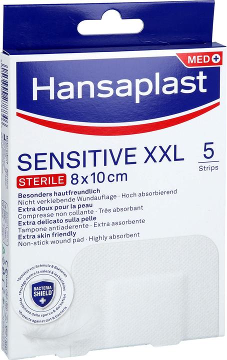 Actual product image Hansaplast Wound plaster Sensitive XXL (5x)