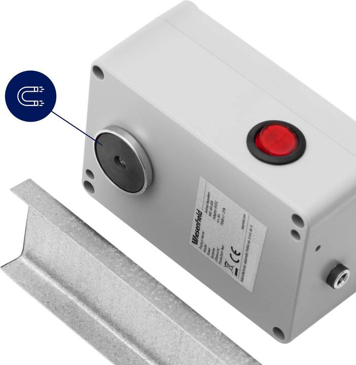 Produktbild Wiesenfield Ultraschall Tiervertreiber Tierschreck Marderschreck Akku 360° 1500 m²