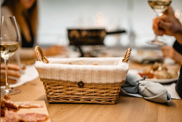 Produktbild Kadastar Brotkorb Nordic Braun/Weiss