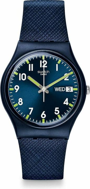 Swatch Sir Blue (Montre analogique, 34 mm)