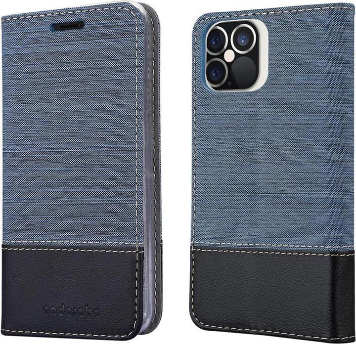 Actual product image Cadorabo Book Jeans Optics Cover (Apple iPhone 12 Pro Max)