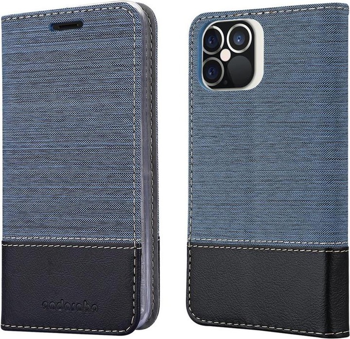 Image du produit Cadorabo Couverture look jeans Book (Apple iPhone 12 Pro Max)