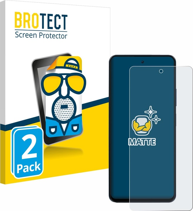 Actual product image BROTECT Anti-glare screen protector matt (2 Piece, Blackview A8 Max)