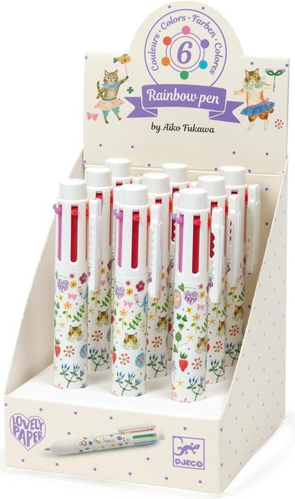 Actual product image Djeco Regenbogenstift Aiko (Multicoloured, 1 x)