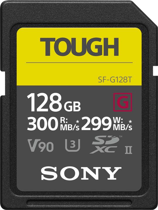 Sony SF-G Taai SDXC UHS-II (SDXC, 128 GB, U3, UHS-II)