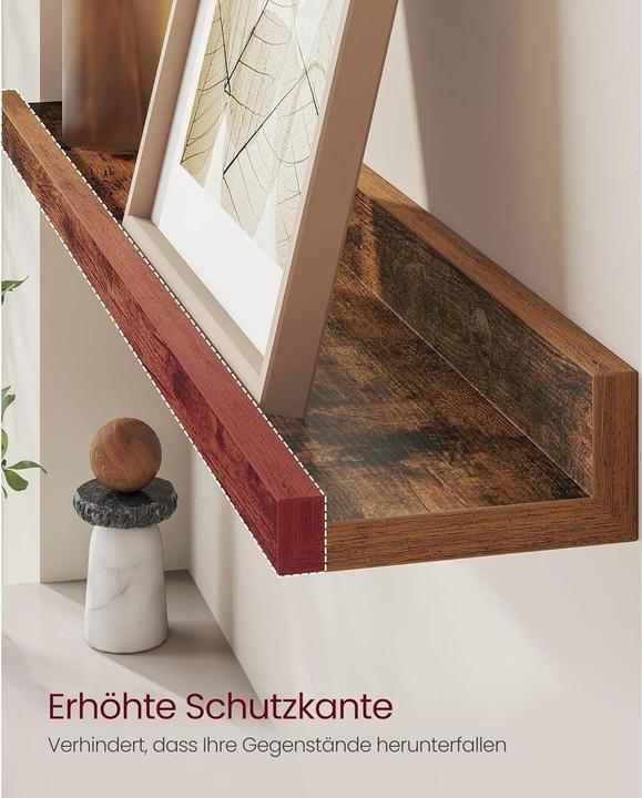 Produktbild Vasagle Wandregale (80 x 10 x 5 cm)
