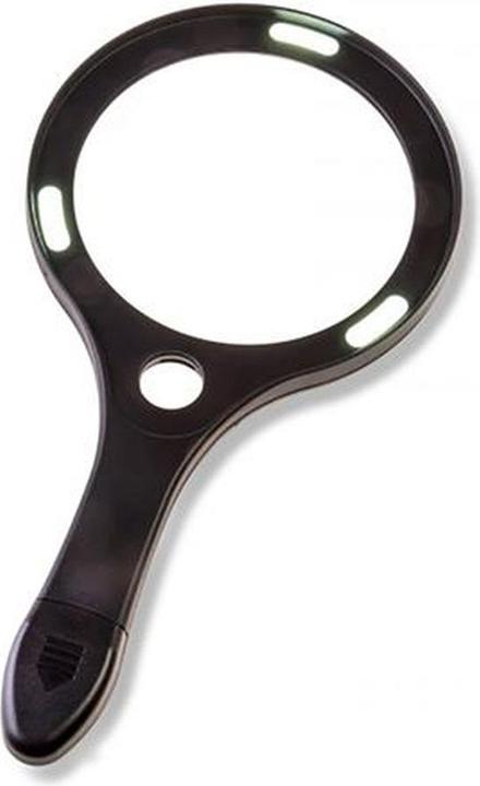 Image du produit Carson Loupe à main asphérique 2x110mm AS-95 avec LED