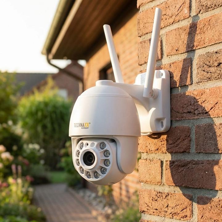 Actual product image Technaxx 3MP WIFI PT DOME CAMERA TX-192 (2304 x 1296 Pixels)