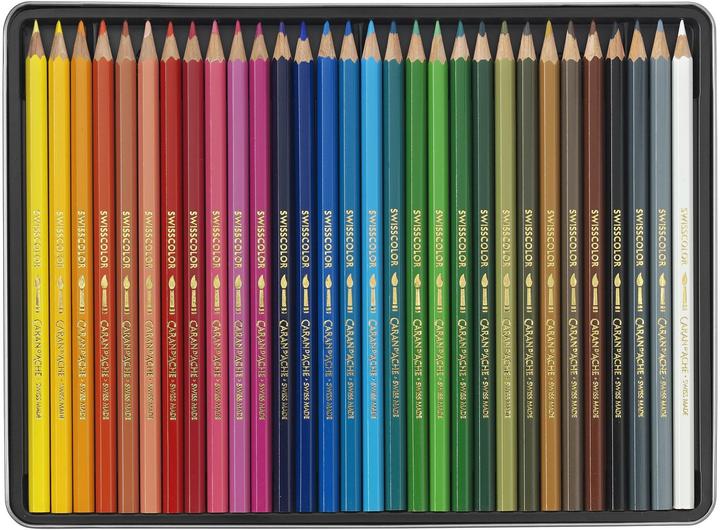 Actual product image Caran d'Ache Colored pencils SWISSCOLOR 30 (30x)
