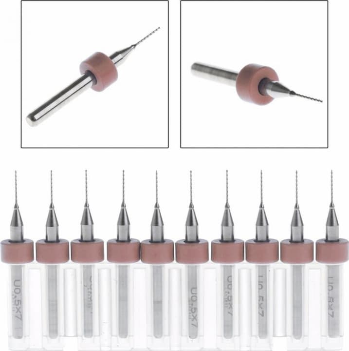 Actual product image 3d-printerstore.ch 3DP Nozzle Cleaner / Drill 0.6mm 10 pieces (Blast pipe)